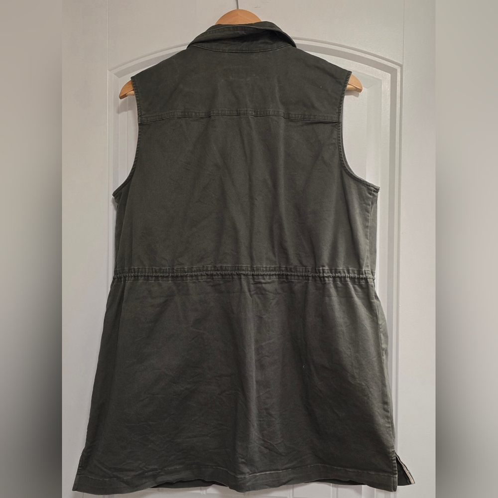 🌟7/25$ A New Day | Olive Cargo Utility Vest - Picture 6 of 9